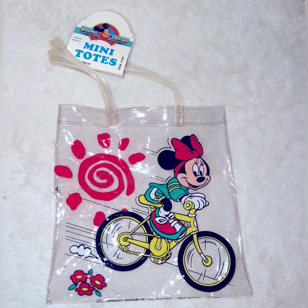 Minnie Mouse mini tote bag. Vintage. Never used.